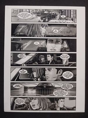 Night of the Cadillacs Magazine - Page 55 - Black - Comic Printer Plate - PRESSWORKS