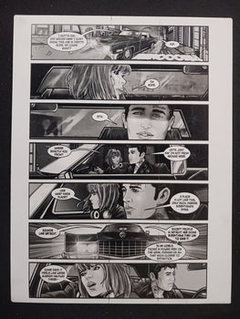 Night of the Cadillacs Magazine - Page 55 - Black - Comic Printer Plate - PRESSWORKS