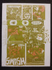 Thud Double Vision  Magazine - Page 14 - PRESSWORKS - Comic Art - Printer Plate - Yellow