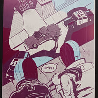 Thud Double Vision Magazine - Page 25 - Magenta - Comic Printer Plate - PRESSWORKS