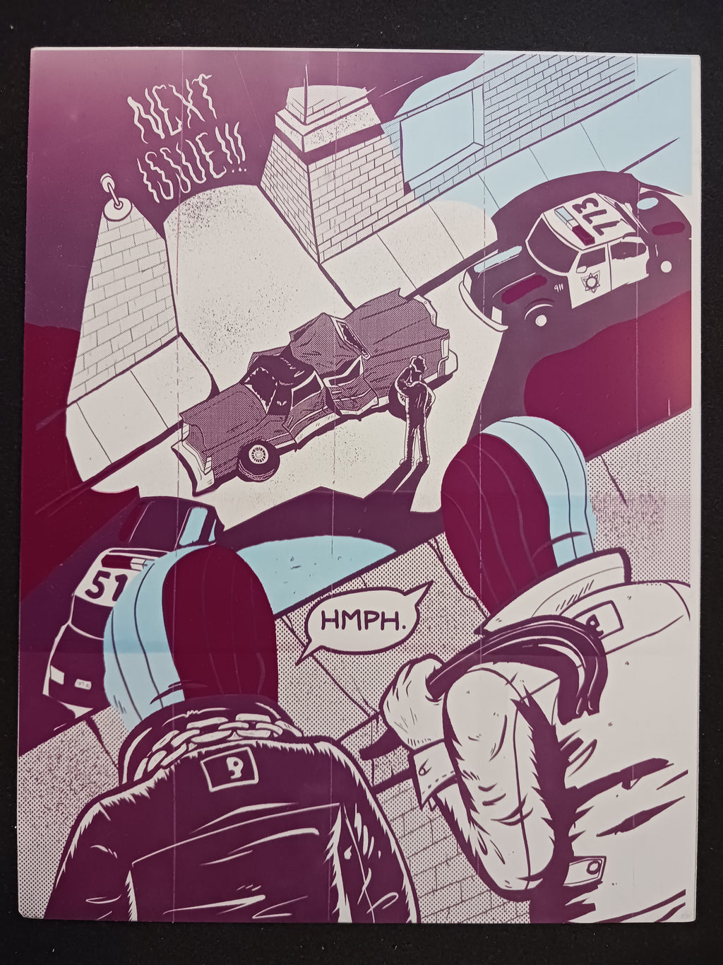 Thud Double Vision Magazine - Page 25 - Magenta - Comic Printer Plate - PRESSWORKS