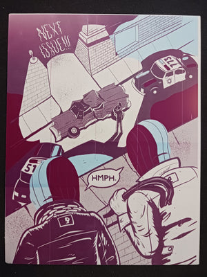 Thud Double Vision Magazine - Page 25 - Magenta - Comic Printer Plate - PRESSWORKS