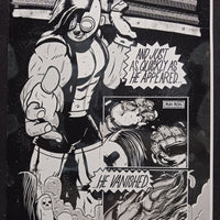 Thud Double Vision Magazine - Page 19 - PRESSWORKS - Comic Art - Printer Plate - Black
