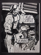 Thud Double Vision Magazine - Page 19 - PRESSWORKS - Comic Art - Printer Plate - Black