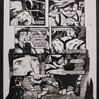 Thud Double Vision Magazine - Page 15 - PRESSWORKS - Comic Art - Printer Plate - Black