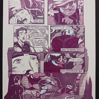 Thud Double Vision Magazine - Page 15 - PRESSWORKS - Comic Art - Printer Plate - Magenta