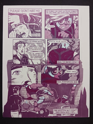Thud Double Vision Magazine - Page 15 - Magenta - Comic Printer Plate - PRESSWORKS