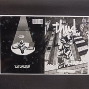 Thud Double Vision Magazine - Framed Cover - Black - Printer Plate - PRESSWORKS - Comic Art
