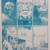 The Recount Legendary - Page 18 - Cyan - Printer Plate - PRESSWORKS - Comic Art