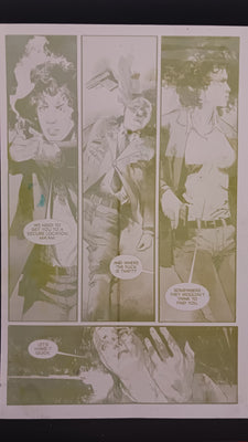 The Recount Legendary - Page 22 - Yellow - Printer Plate - PRESSWORKS - Comic Art