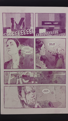 The Recount Legendary - Page 21 - Magenta - Printer Plate - PRESSWORKS - Comic Art