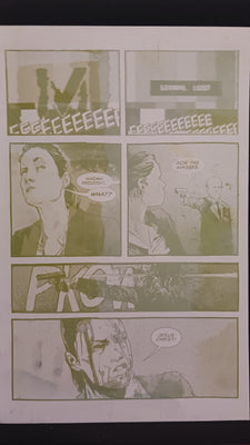 The Recount Legendary - Page 21 - Yellow - Printer Plate - PRESSWORKS - Comic Art