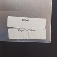 The Recount Legendary - Page 2 Splash - Yellow - Printer Plate - PRESSWORKS - Comic Art