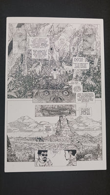 Agent of W.O.R.L.D.E #2 - Page 1 - Black - Comic Printer Plate - PRESSWORKS