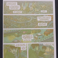 Agent of W.O.R.L.D.E #2 - Page 5 - Yellow - Comic Printer Plate - PRESSWORKS