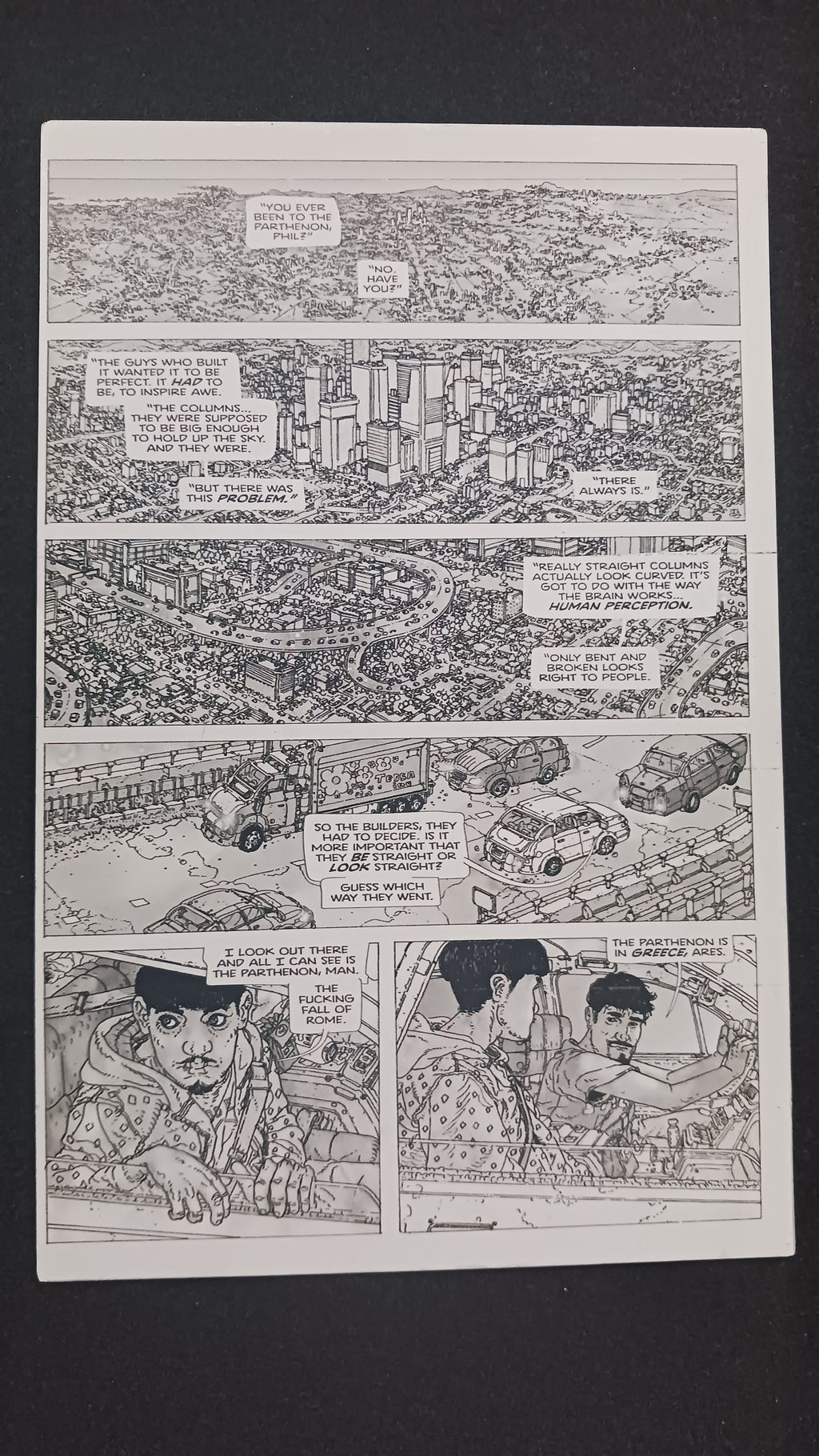 Agent of W.O.R.L.D.E #2 - Page 5 - Black - Comic Printer Plate - PRESSWORKS