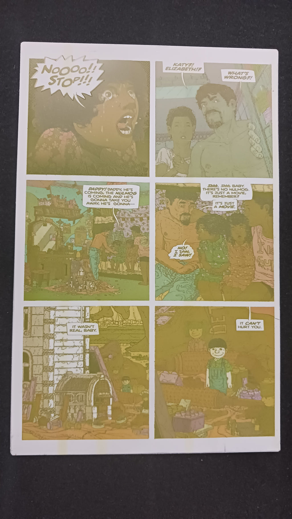 Agent of W.O.R.L.D.E #2 - Page 18 - Yellow - Comic Printer Plate - PRESSWORKS