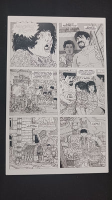 Agent of W.O.R.L.D.E #2 - Page 18 - PRESSWORKS - Comic Art -  Printer Plate - Black