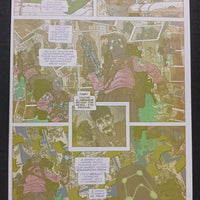 Agent of W.O.R.L.D.E #2 - Page 9 - Yellow - Comic Printer Plate - PRESSWORKS