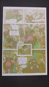 Agent of W.O.R.L.D.E #2 - Page 9 - PRESSWORKS - Comic Art -  Printer Plate - Yellow
