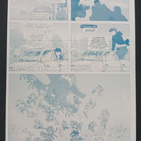 Agent of W.O.R.L.D.E #2 - Page 7 - Cyan - Comic Printer Plate - PRESSWORKS