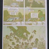 Agent of W.O.R.L.D.E #2 - Page 7 - Yellow - Comic Printer Plate - PRESSWORKS