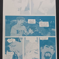 Agent of W.O.R.L.D.E #2 - Page 20 - Cyan - Comic Printer Plate - PRESSWORKS