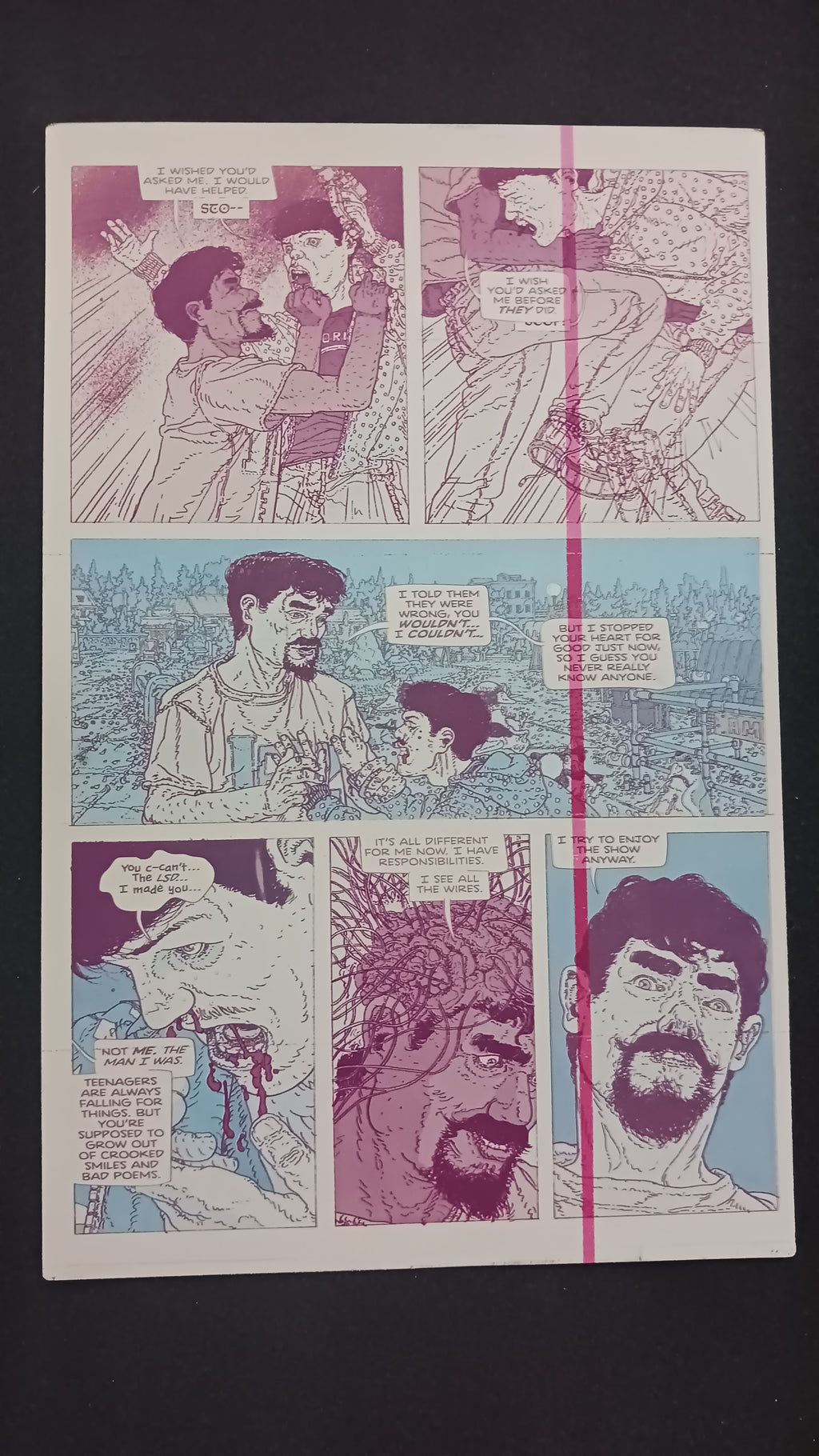 Agent of W.O.R.L.D.E #2 - Page 20 - Magenta - Comic Printer Plate - PRESSWORKS