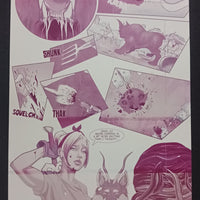 By The Horns Dark Earth #1 - Page 9 - PRESSWORKS - Comic Art -  Printer Plate - Magenta