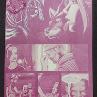 By The Horns Dark Earth #1 - Page 13 - PRESSWORKS - Comic Art -  Printer Plate - Magenta