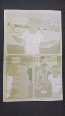 Pulp Bytes #1 - Page 14 - Yellow - Comic Printer Plate - PRESSWORKS