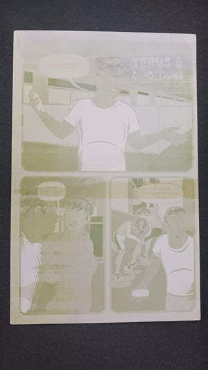 Pulp Bytes #1 - Page 14 - Yellow - Comic Printer Plate - PRESSWORKS