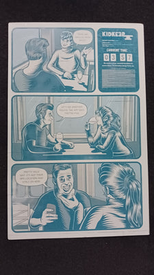 Pulp Bytes #1 - Page 19 - Cyan - Comic Printer Plate - PRESSWORKS