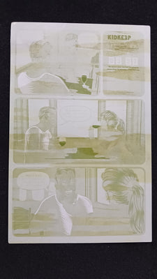 Pulp Bytes #1 - Page 19 - Yellow - Comic Printer Plate - PRESSWORKS
