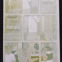 Pulp Bytes #1 - Page 17 - Yellow - Comic Printer Plate - PRESSWORKS