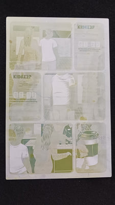Pulp Bytes #1 - Page 17 - Yellow - Comic Printer Plate - PRESSWORKS