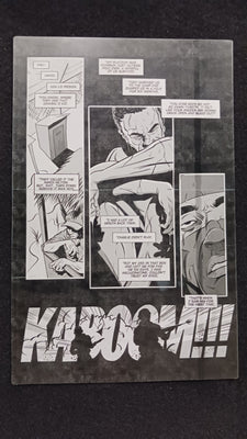 Count Dante #1 - Page 5 - PRESSWORKS - Comic Art -  Printer Plate - Black
