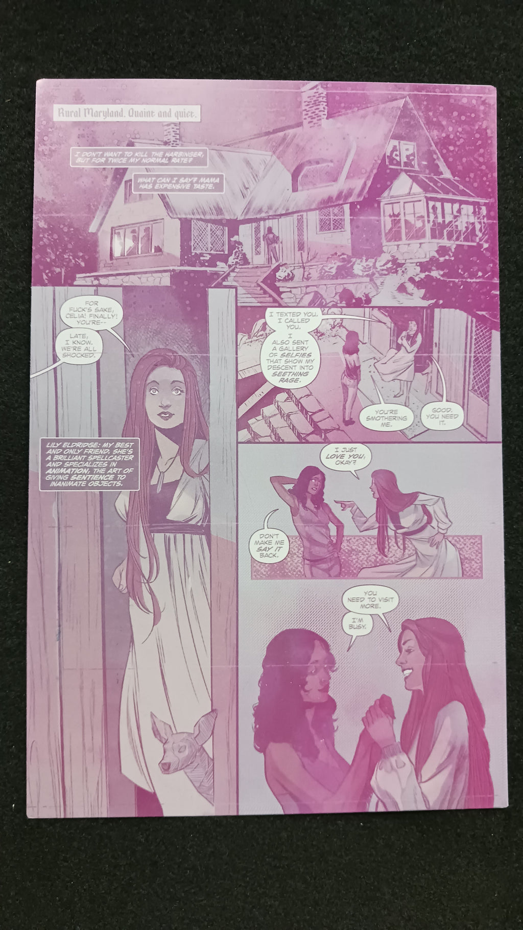 We Wicked Ones  #1 - Page 17 - Magenta - Comic Printer Plate - PRESSWORKS