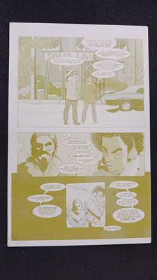 Count Dante #1 - Page 23 - PRESSWORKS - Comic Art -  Printer Plate - Yellow