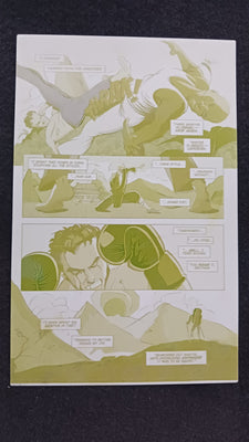 Count Dante #1 - Page 24 - PRESSWORKS - Comic Art -  Printer Plate - Yellow