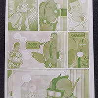 Oswald and the Star-Chaser #1 - Page 11 - PRESSWORKS - Comic Art -  Printer Plate - Yellow