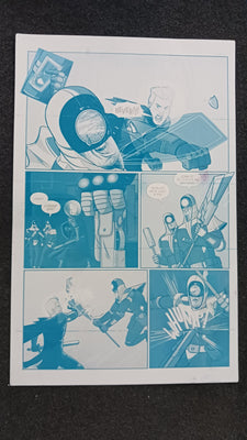 Oswald and the Star-Chaser #1 - Page 16 - PRESSWORKS - Comic Art -  Printer Plate - Cyan