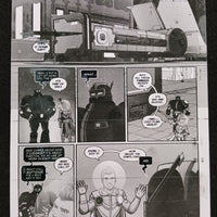 Oswald and the Star-Chaser #1 - Page 13 - PRESSWORKS - Comic Art -  Printer Plate - Black