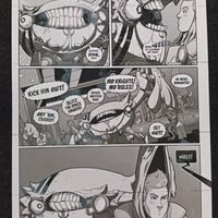 Oswald and the Star-Chaser #1 - Page 7 - Black - Comic Printer Plate - PRESSWORKS