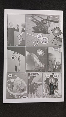 Oswald and the Star-Chaser #1 - Page 20 - PRESSWORKS - Comic Art -  Printer Plate - Black