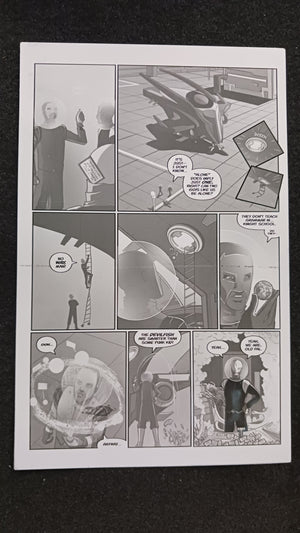 Oswald and the Star-Chaser #1 - Page 20 - Black - Comic Printer Plate - PRESSWORKS
