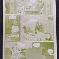 Oswald and the Star-Chaser #1 - Page 5 - Yellow - Comic Printer Plate - PRESSWORKS