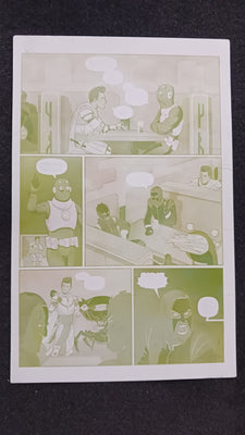 Oswald and the Star-Chaser #1 - Page 5 - PRESSWORKS - Comic Art -  Printer Plate - Yellow