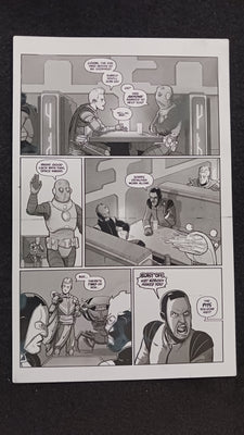 Oswald and the Star-Chaser #1 - Page 5 - Black - Comic Printer Plate - PRESSWORKS