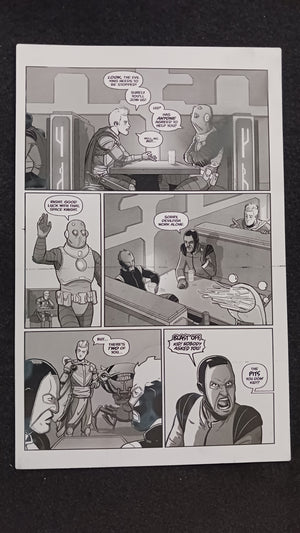 Oswald and the Star-Chaser #1 - Page 5 - Black - Comic Printer Plate - PRESSWORKS